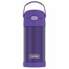 Thermos 12-Ounce FUNtainer Vacuum-Insulated Stainless Steel Bottle (Purple) F4100PU6